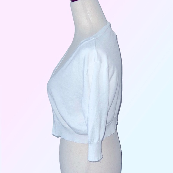 Maurice’s -EUC- Soft Knit Half-Sleeve Shrug/Cropped Cardigan - Size: Medium - Picture 3 of 5